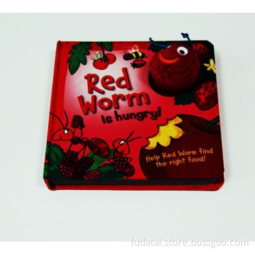 Children board book with toy